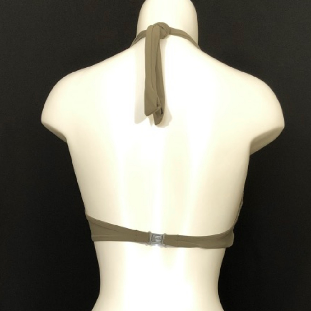 AUBADE PLUNGE SWIM TOP-OLIVE GREEN - Picture 4 of 5